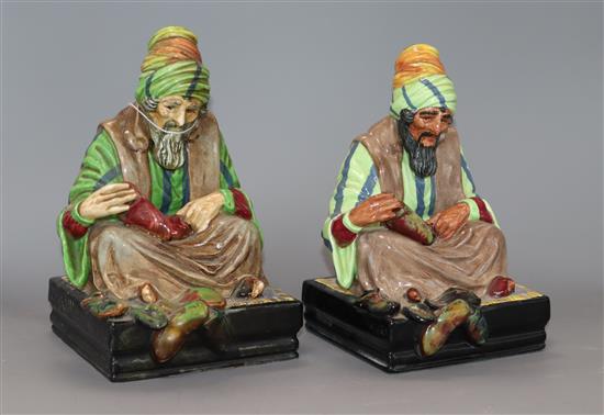 Two Royal Doulton figures - The Cobbler HN 1704-06 height 21cm